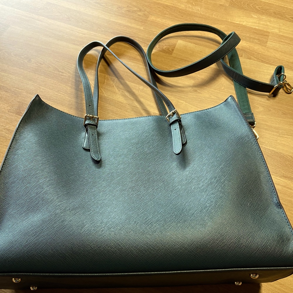 Green Laptop Tote